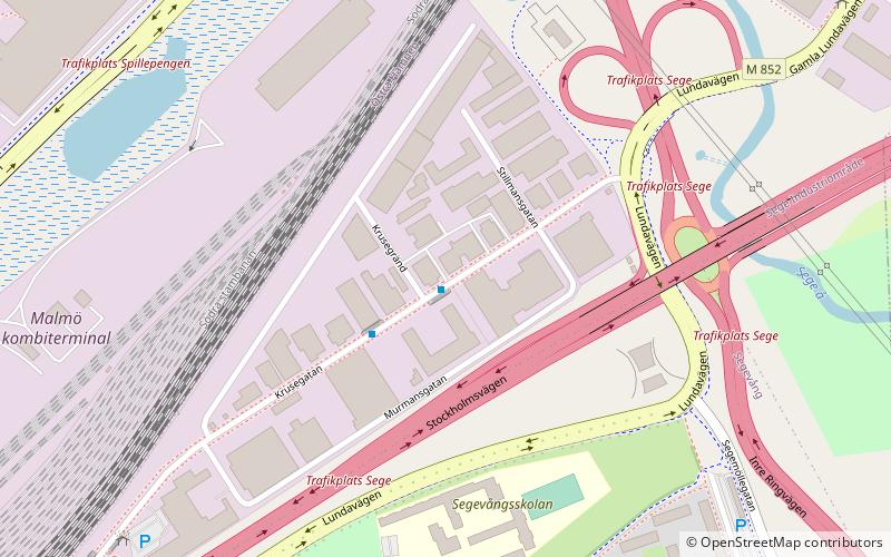 Sege industriområde location map