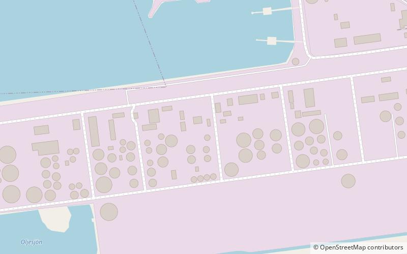Oljehamnen location map