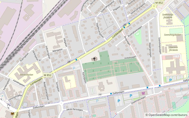 Arlövs kyrka location map