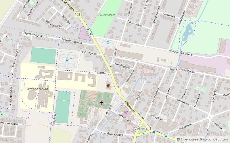 Veberöd location map