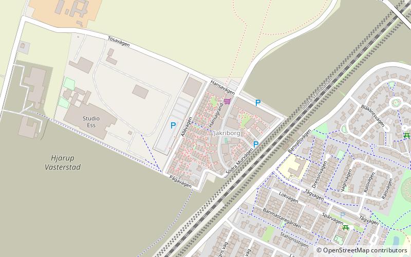 Jakriborg location map