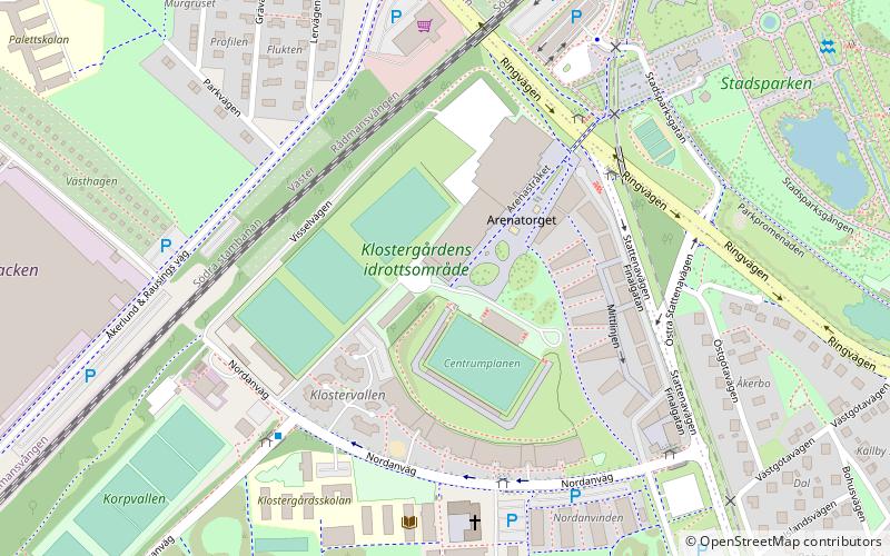 Klostergårdens IP location map