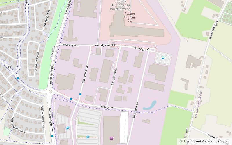 Toftanäs location map