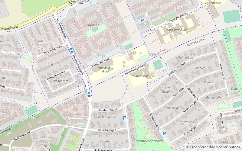 Östra Torn location map