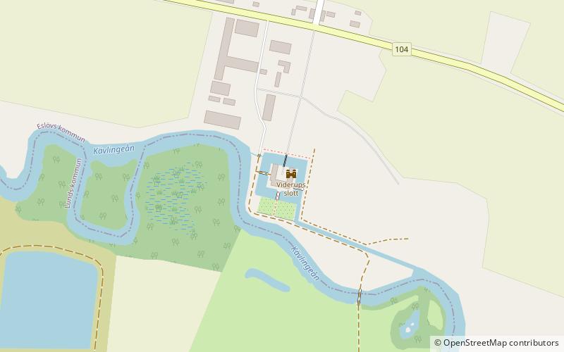 Castillo de Viderup location map