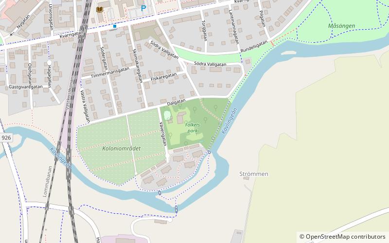 Folkets Park in Kävlinge location map