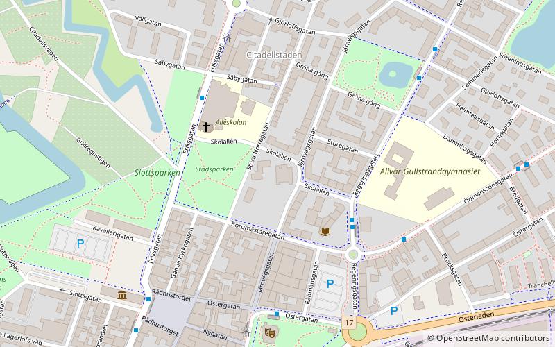 Sofia Albertina Church location map
