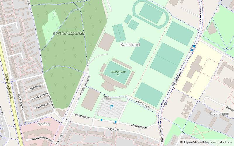 Landskrona IP location map