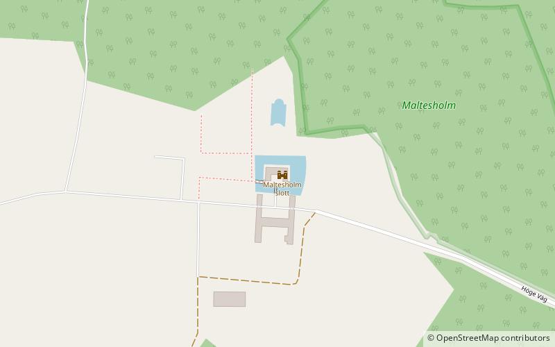 Maltesholm Castle location map