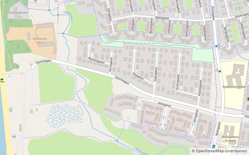 Rydebäck location map