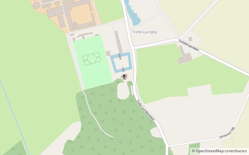 Trolle-Ljungby Castle location map