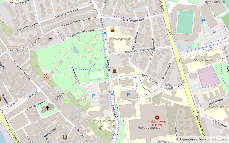 helsingborgs medicinhistoriska museum location map