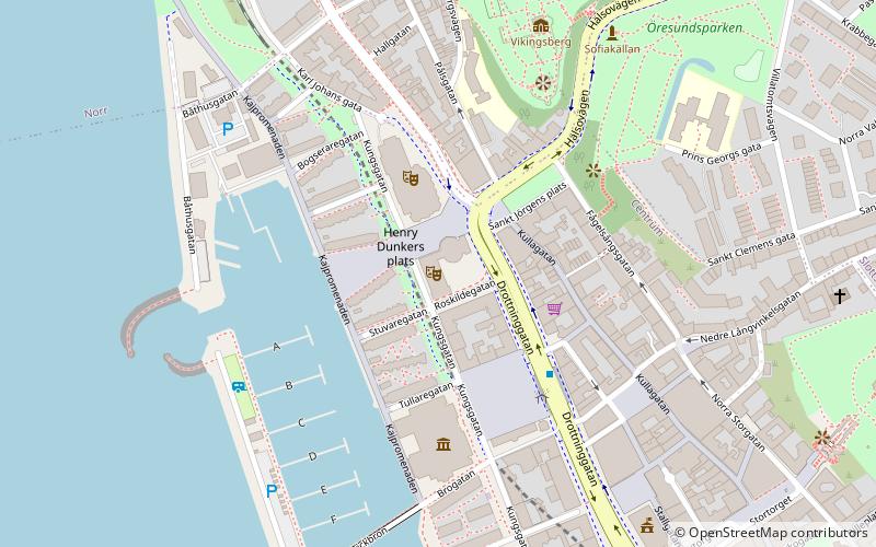 konserthuset helsingborg location map
