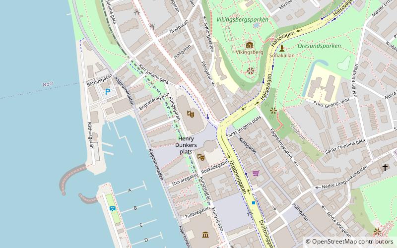 Helsingborg City Theatre location map