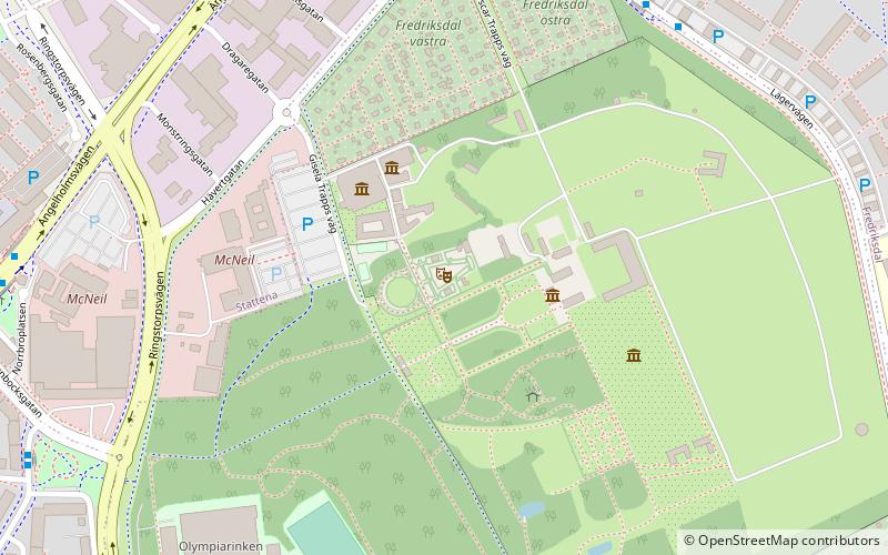 fredriksdals friluftsteater helsingborg location map