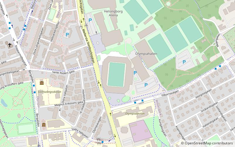 Estadio Olimpia de Helsingborg location map
