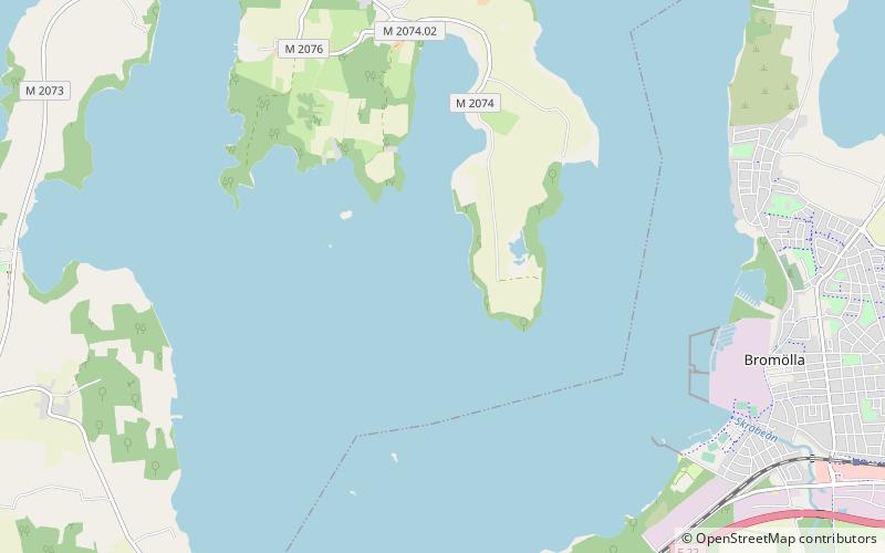 Ivö Lake location map