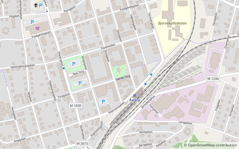 Åstorp location map