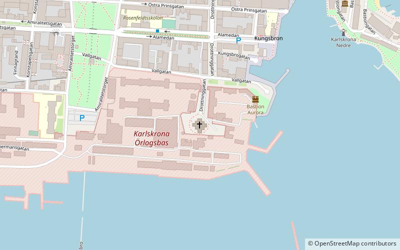 amiralitetskyrkan karlskrona location map