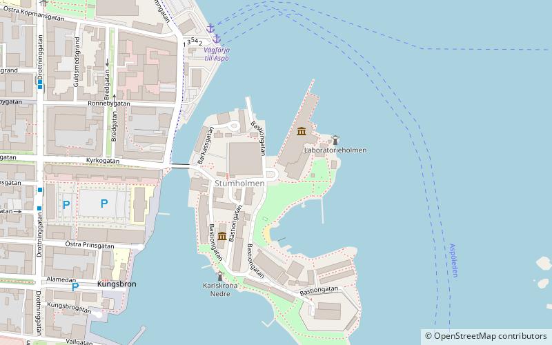 karlskrona maritime museum location map