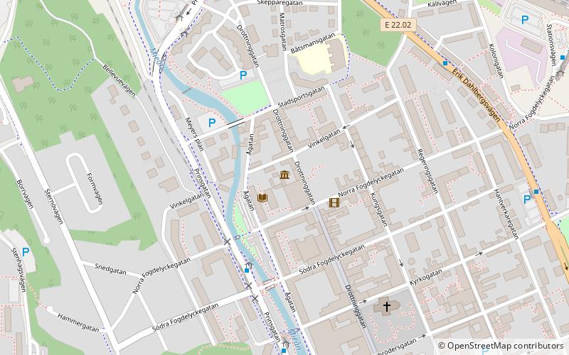 Karlshamns Museum location map