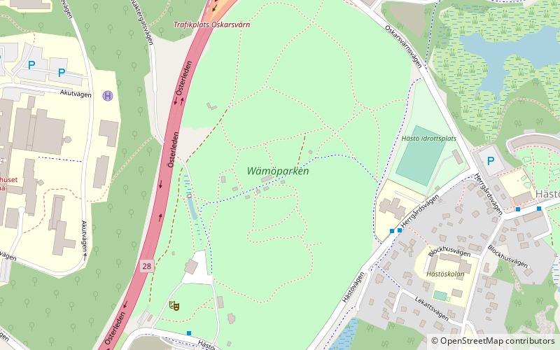wamoparken karlskrona location map