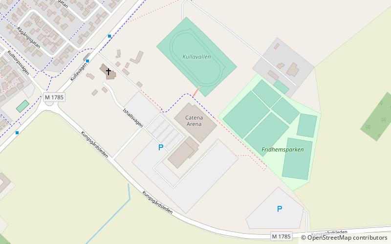 Catena Arena location map