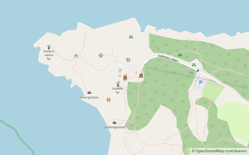 Kullabergs Naturum location map