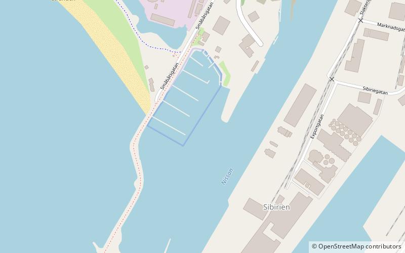 Halmstads Segelsällskap location map