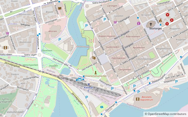 Kalmar Teater location map