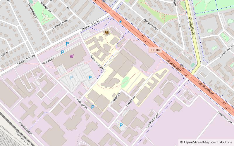 Högskolan i Halmstad location map