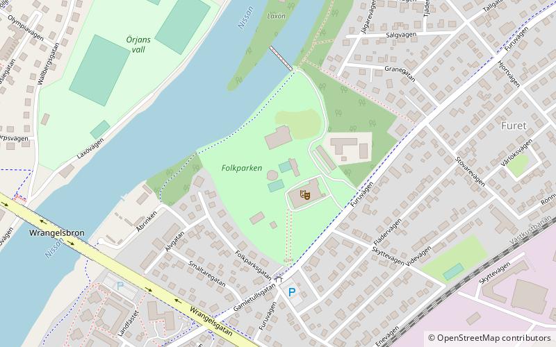 Folkparken location map