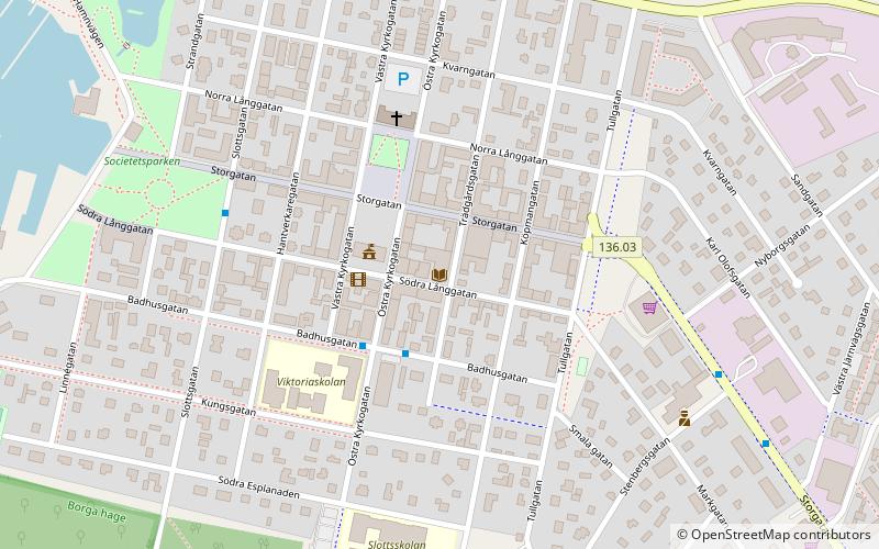 Borgholm Church location map