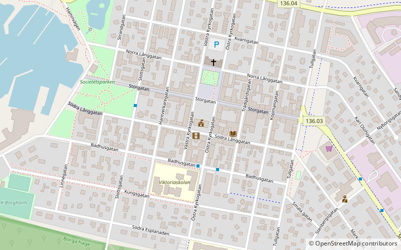 Borgholms kommunhus location map