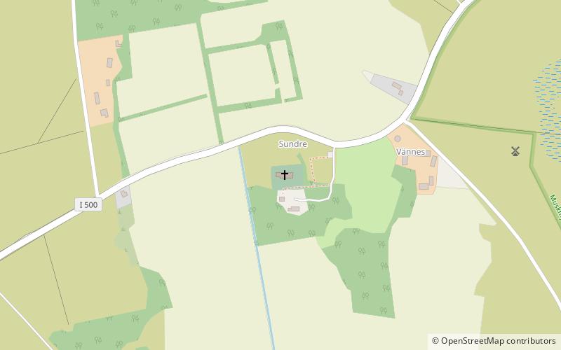 Kirche von Sundre location map