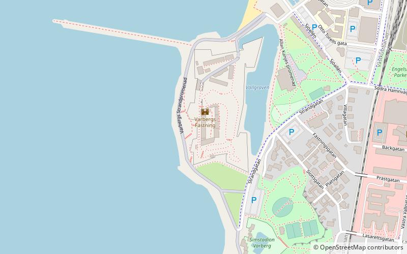 Länsmuseet Varberg location map