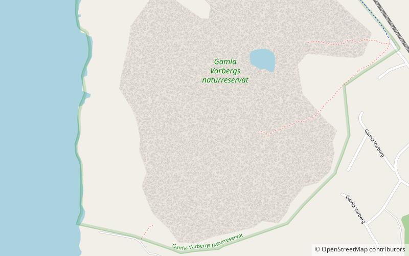 Gamla Varberg location map