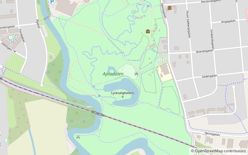 Apladalen location map