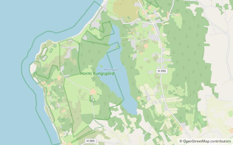 Hornsjön location map