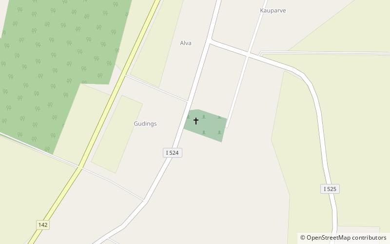 Alva Church location map