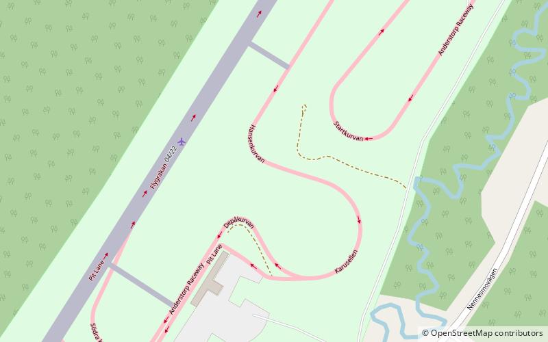 scandinavian raceway location map