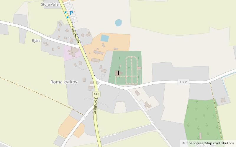 Kirche von Roma location map