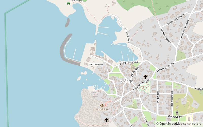 Vrångö location map