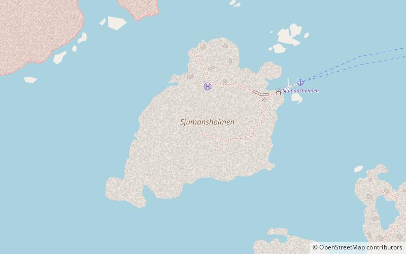 Sjumansholmen location map