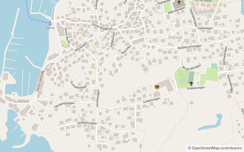 Donsö location map