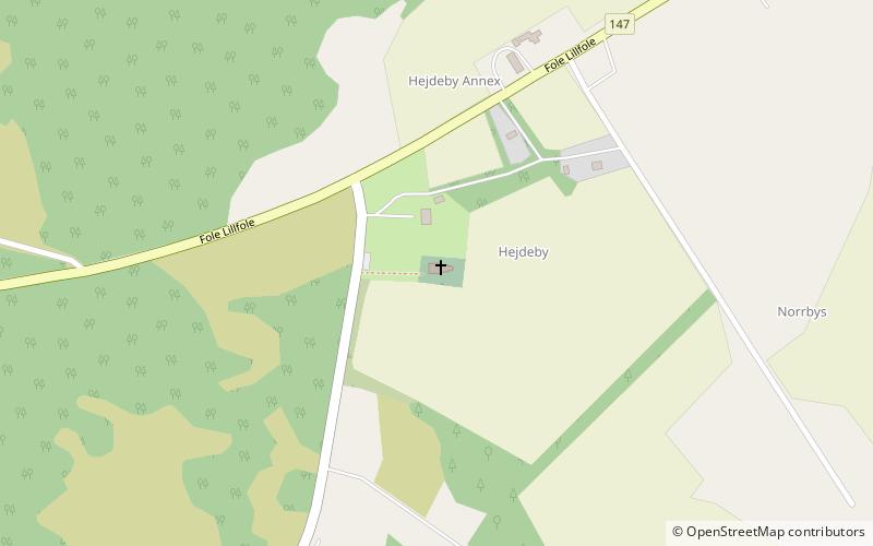 Hejdeby Church location map