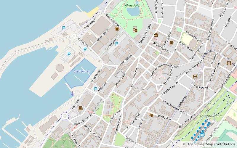 Stadtbefestigung Visby location map