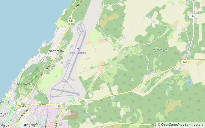 Stora Hästnäs location map