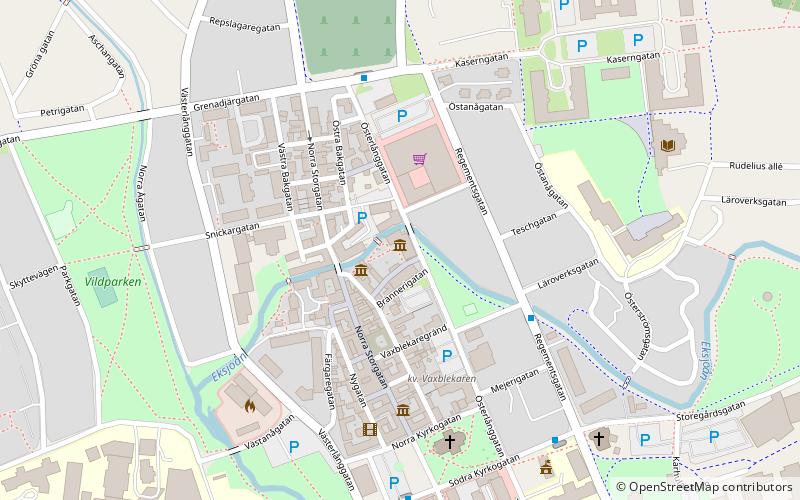 Eksjö Museum location map