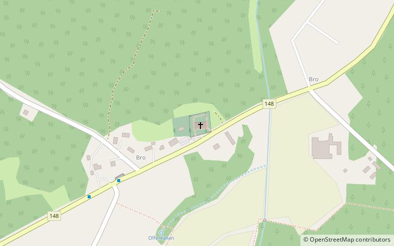 Kirche von Bro location map